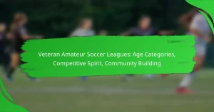 Veteran Amateur Soccer Leagues: Age Categories, Competitive Spirit, Community Building